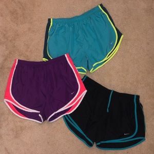 Bundle of 3 Nike running shorts